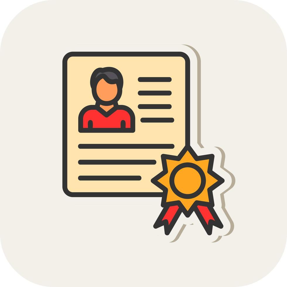 Certificates Vector Icon Design