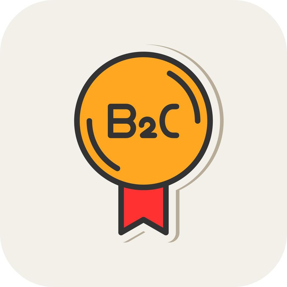 B2C Vector Icon Design