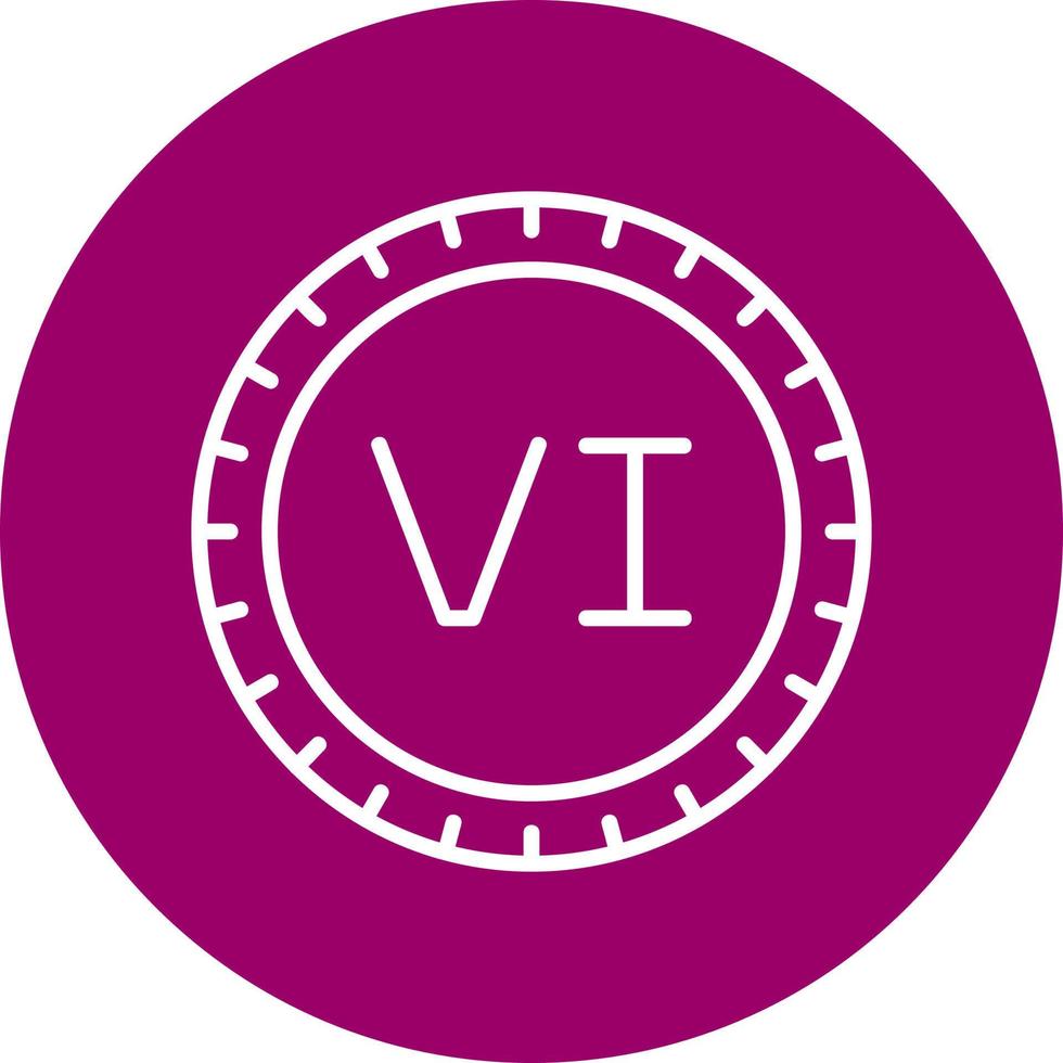 US Virgin Islands Dial code Vector Icon