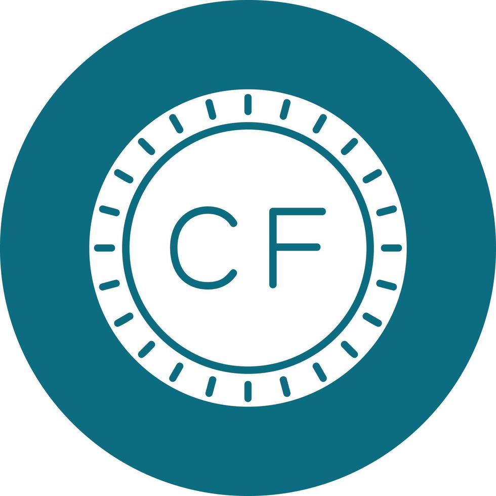 Central African Republic Dial code Vector Icon