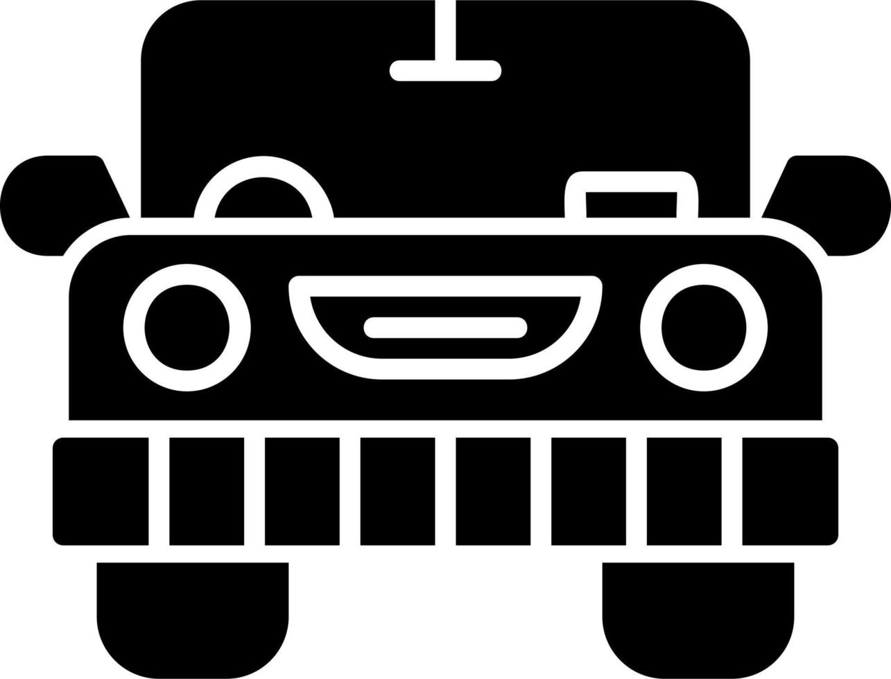 icono de vector de coche