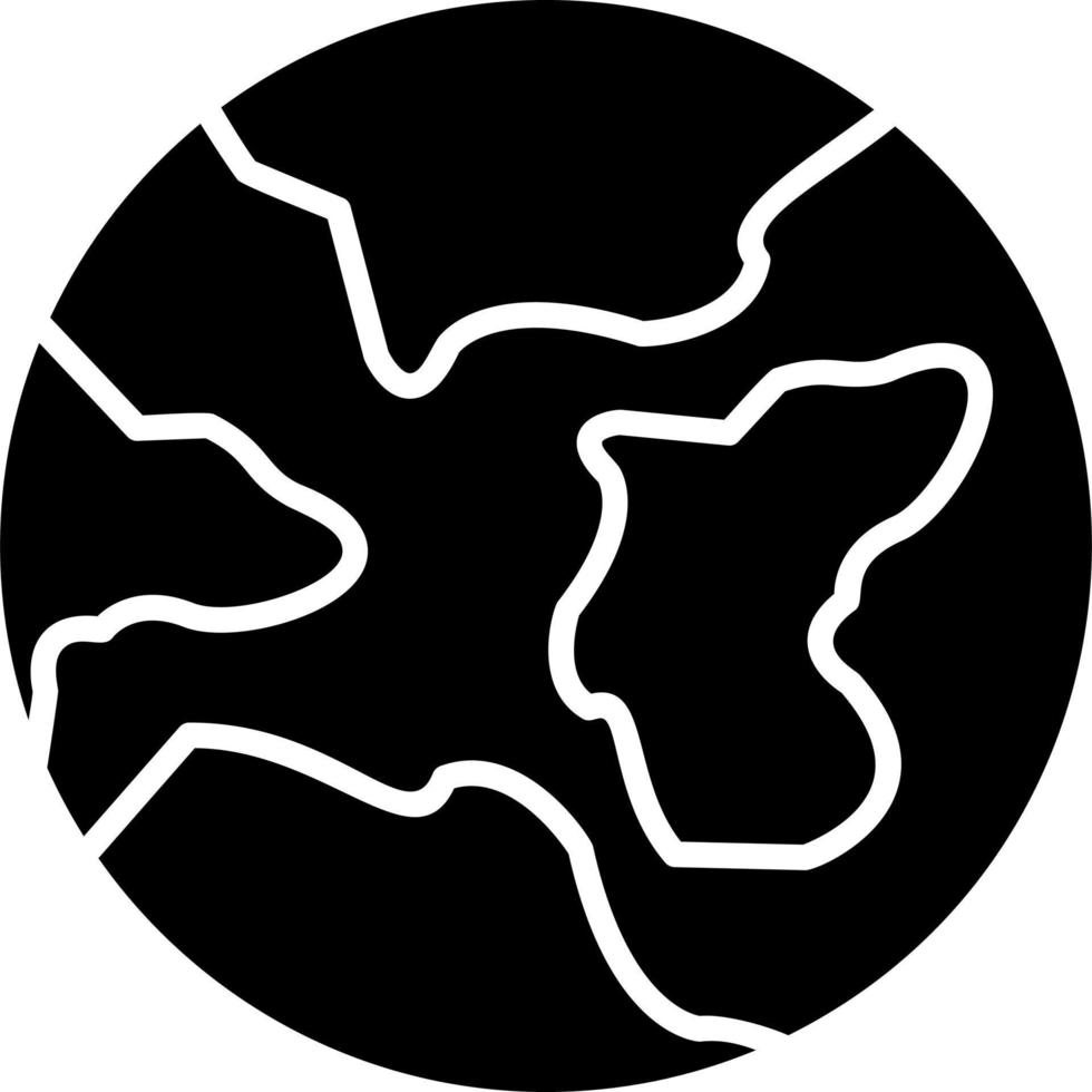 Planet Earth Vector Icon