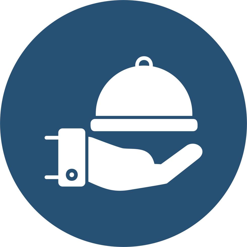 Room Service Vector Icon