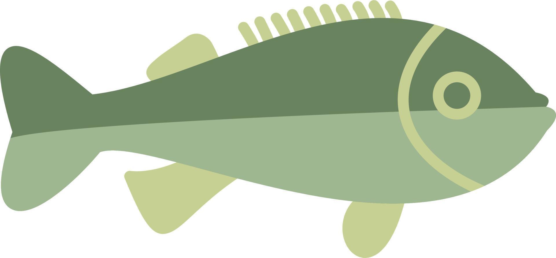 icono de vector de pescado de roca