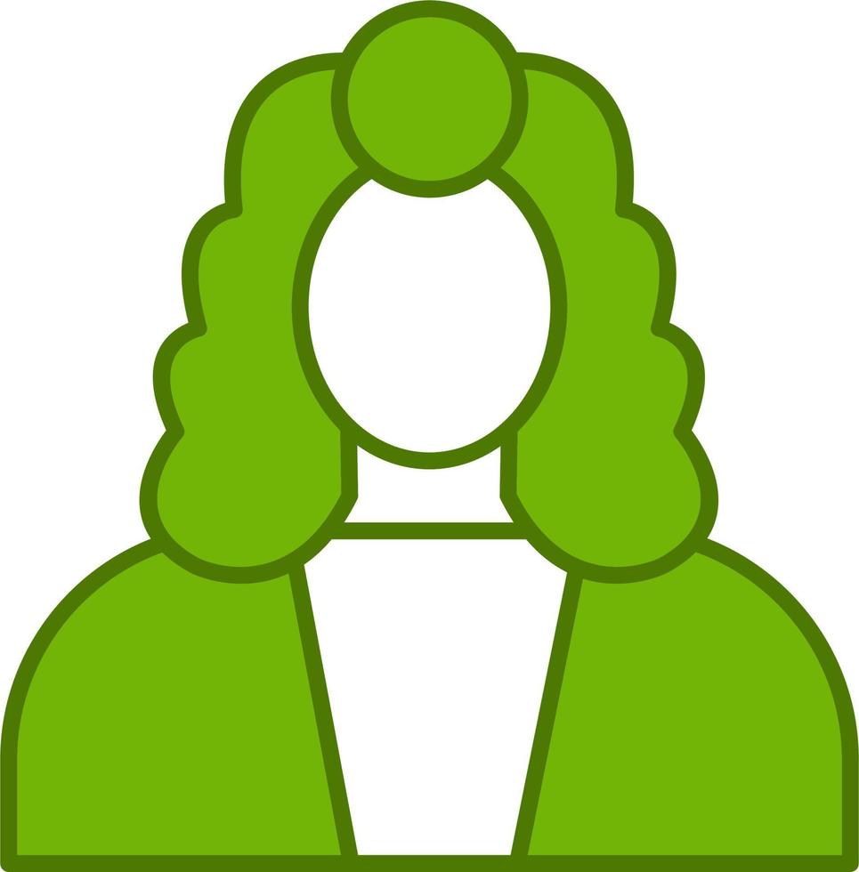 Judge Vector Icon Vector Icon