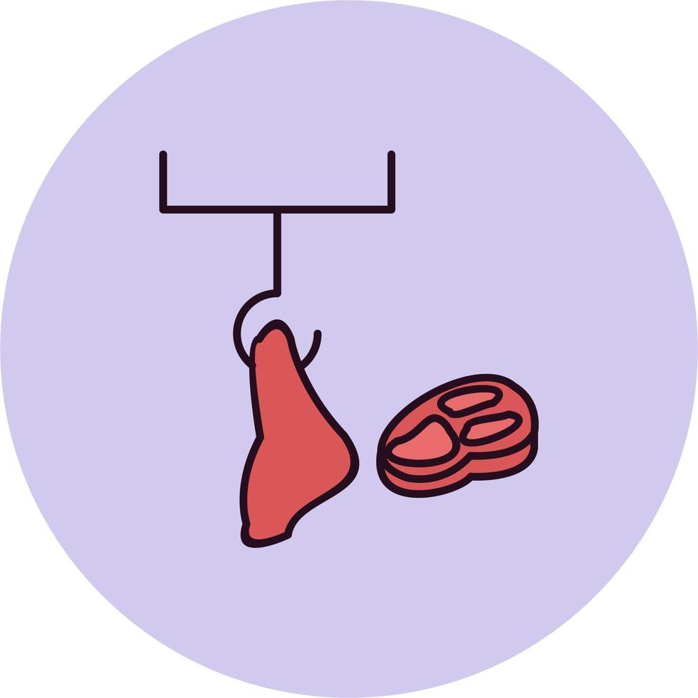 Meat Vector Icon