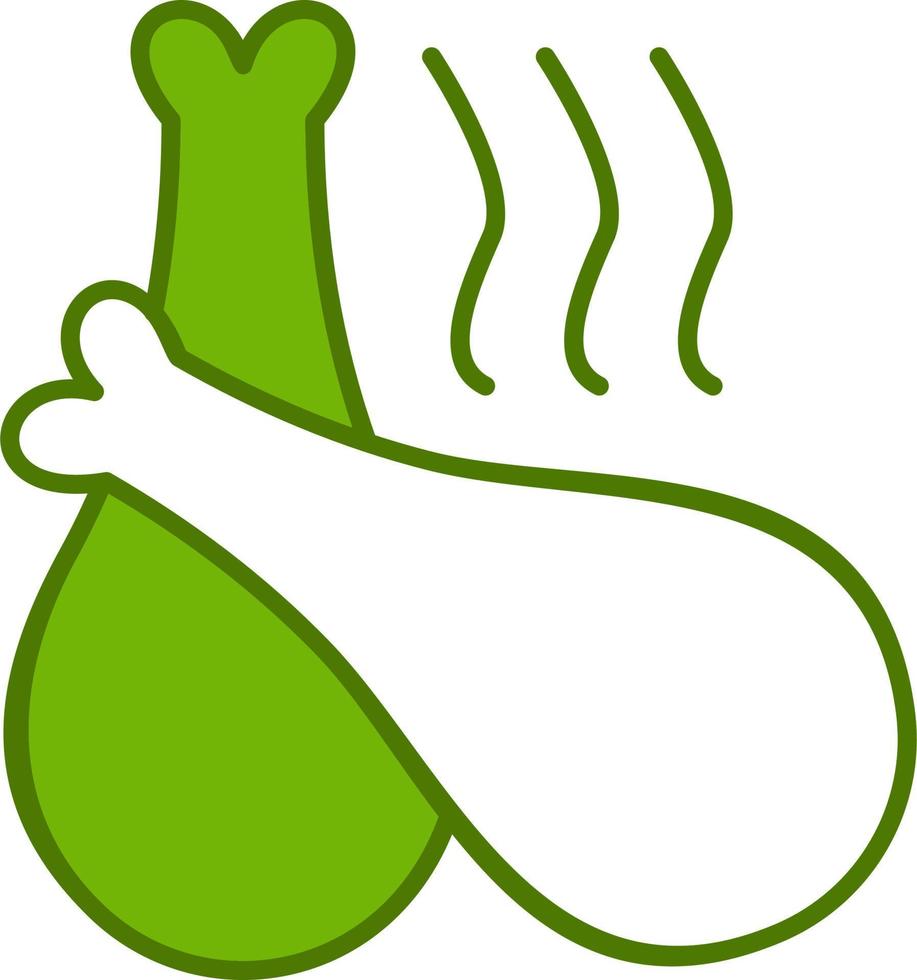 Fried Chicken Vector Icon