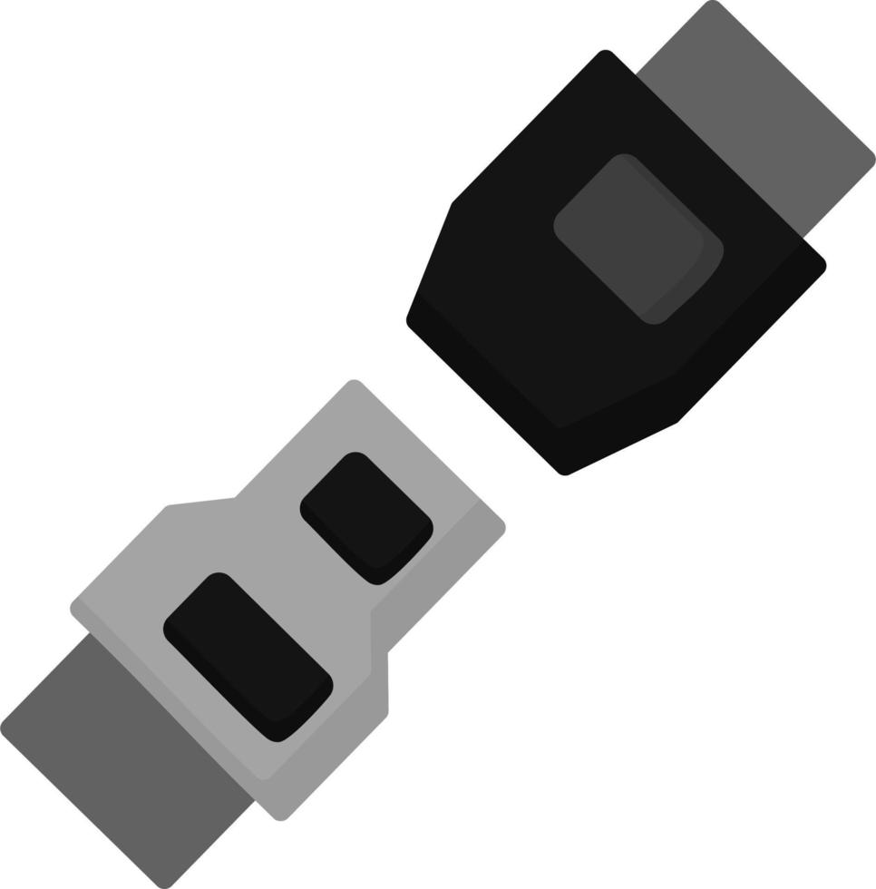 Seat belt Vector Icon