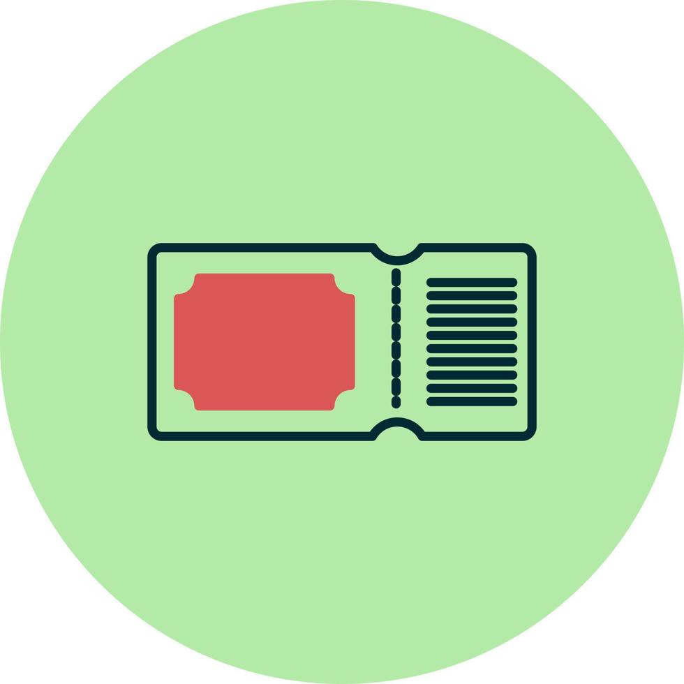 Ticket Vector Icon