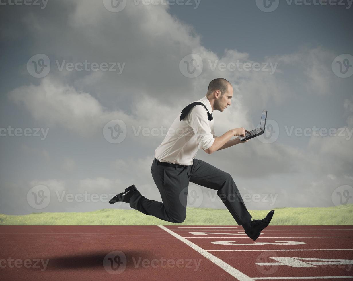 Challenge in business photo