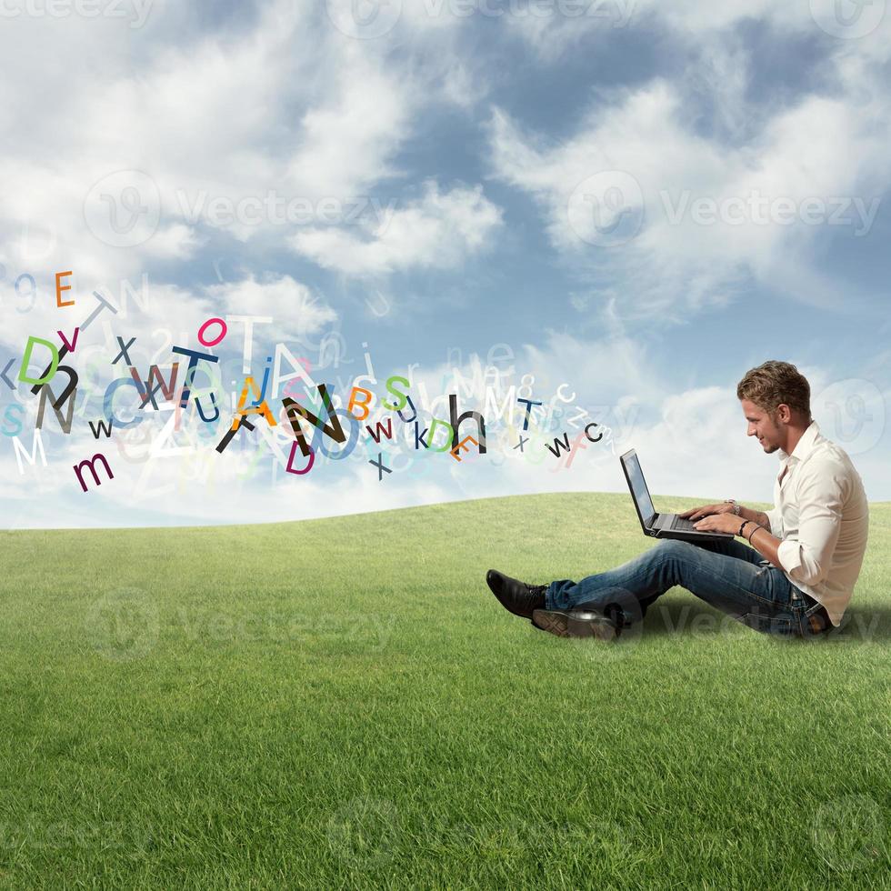Internet and social network photo