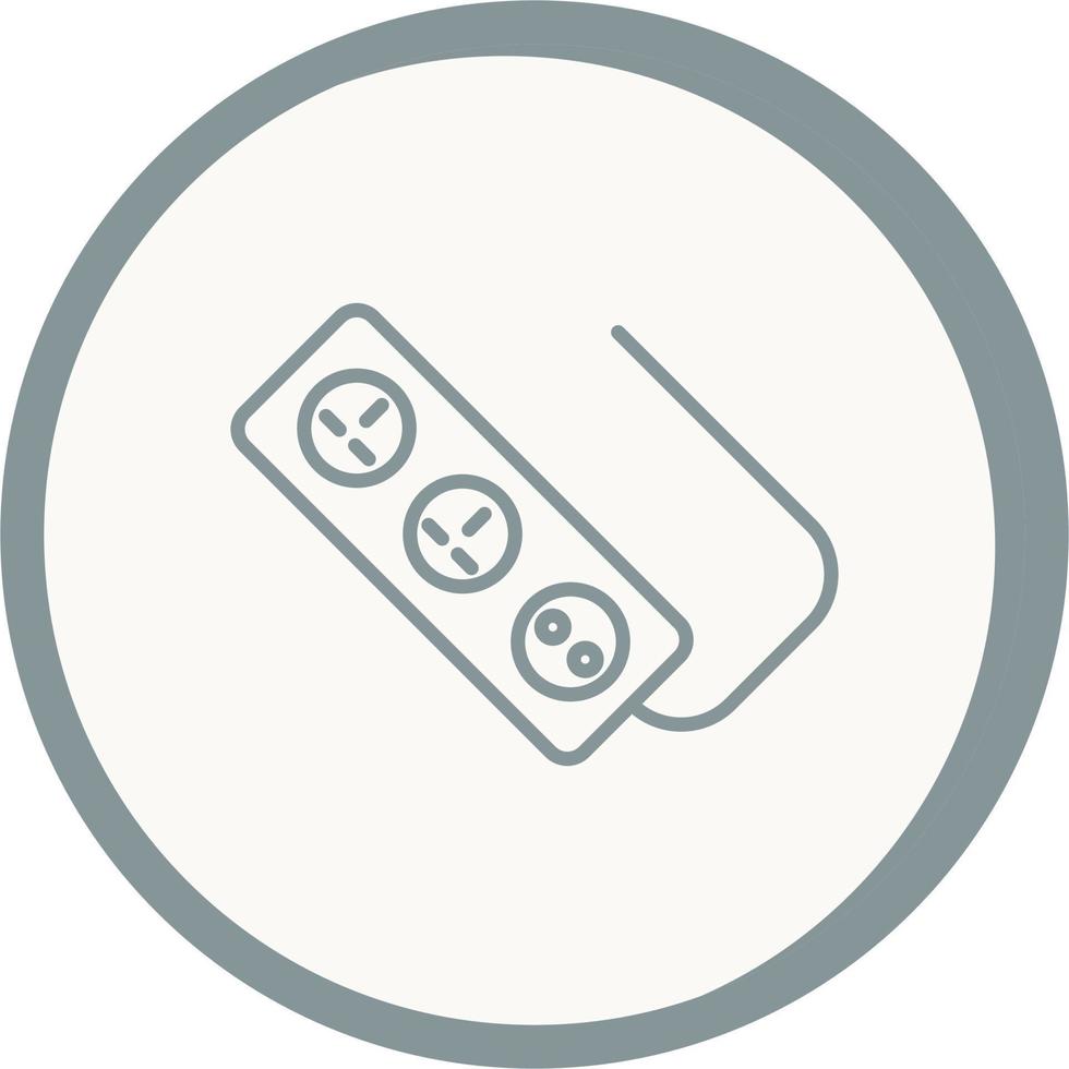 Power strip Vector Icon