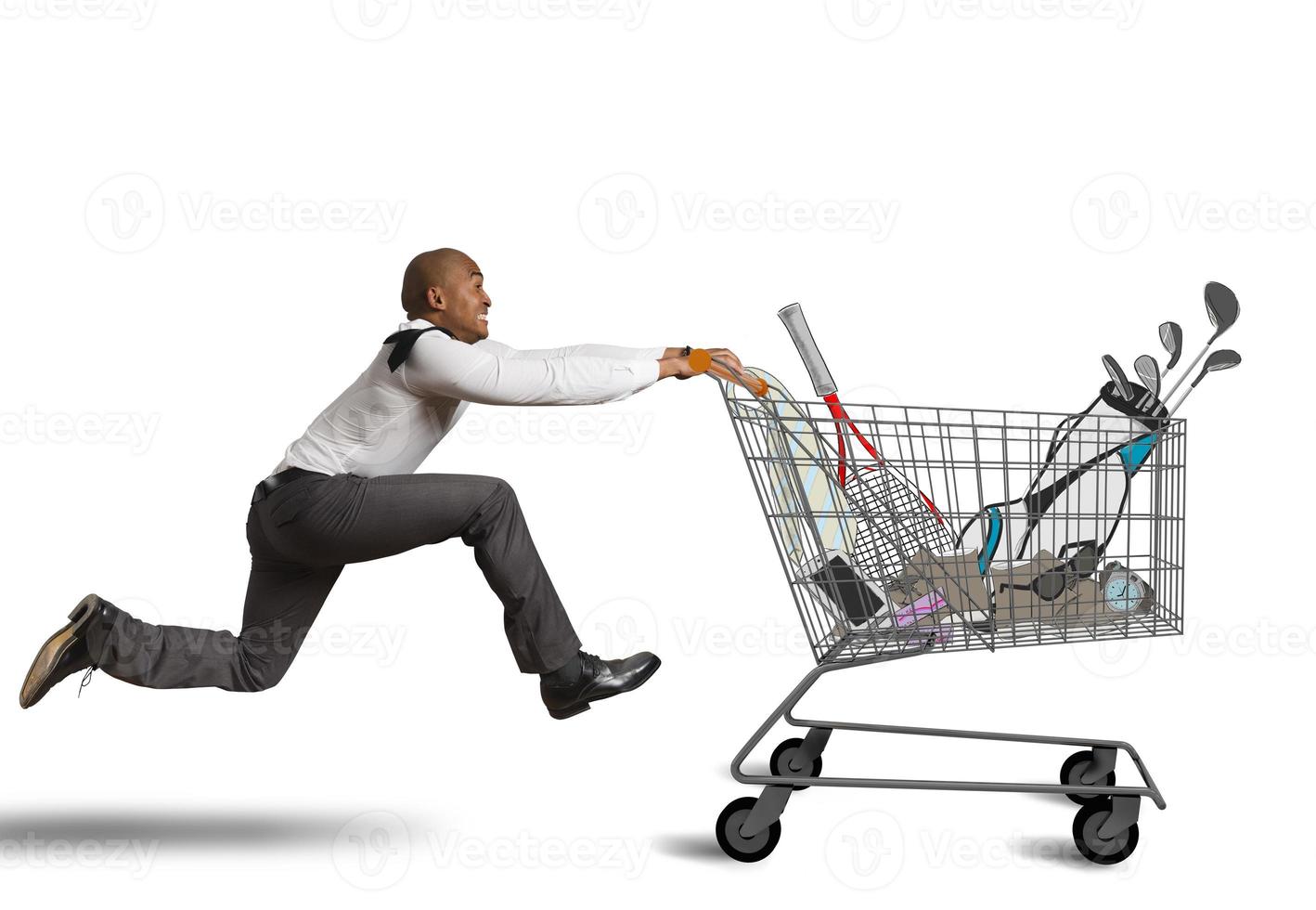 Run to go shopping photo
