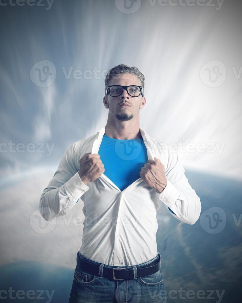 Power of a businessman photo