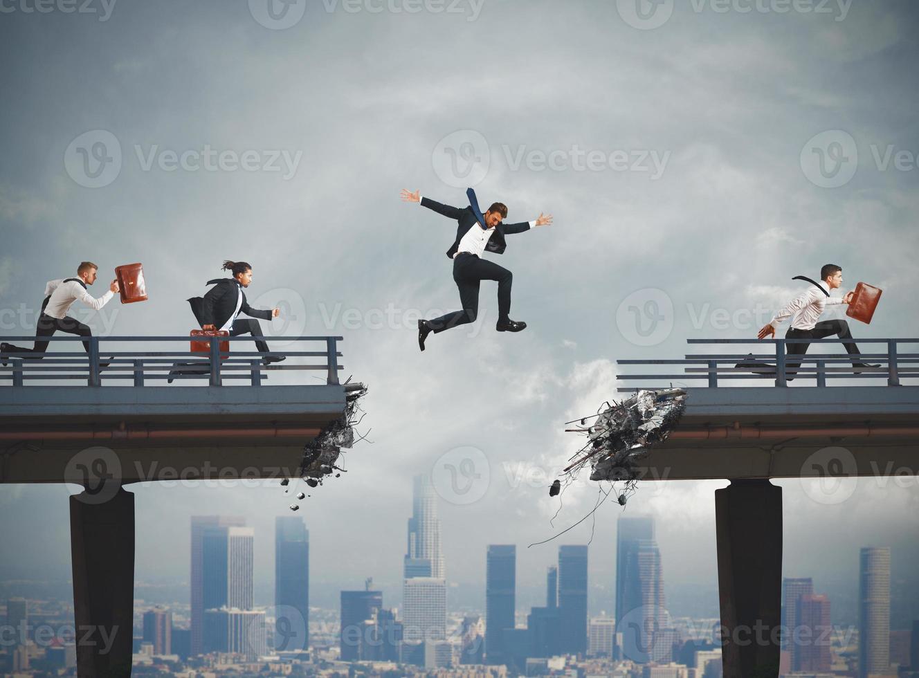 Overcome obstacles in career photo