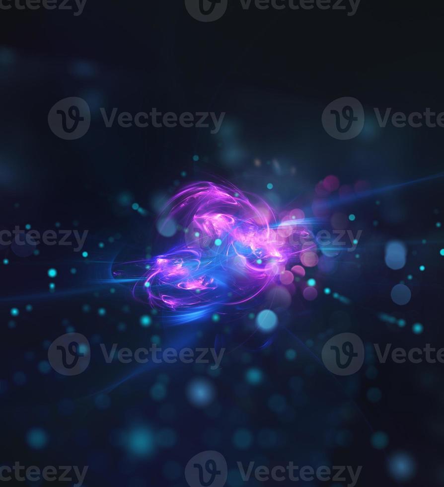 Abstract internet connection network background with motion effects. photo