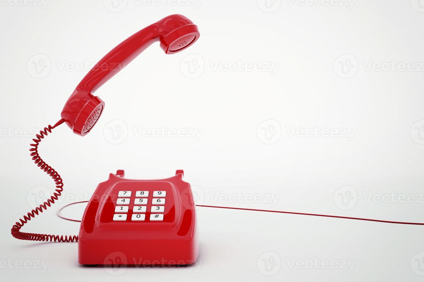 3D rendering telephone photo