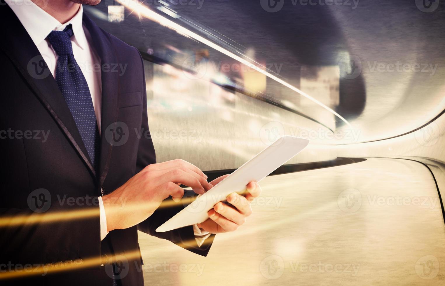 Working with a fast connection photo