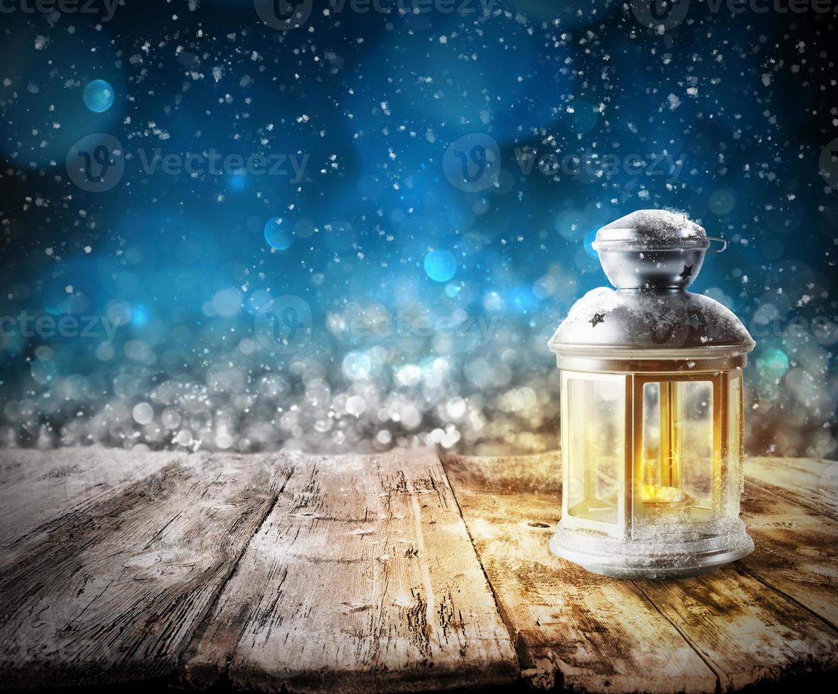 Xmas lantern light photo
