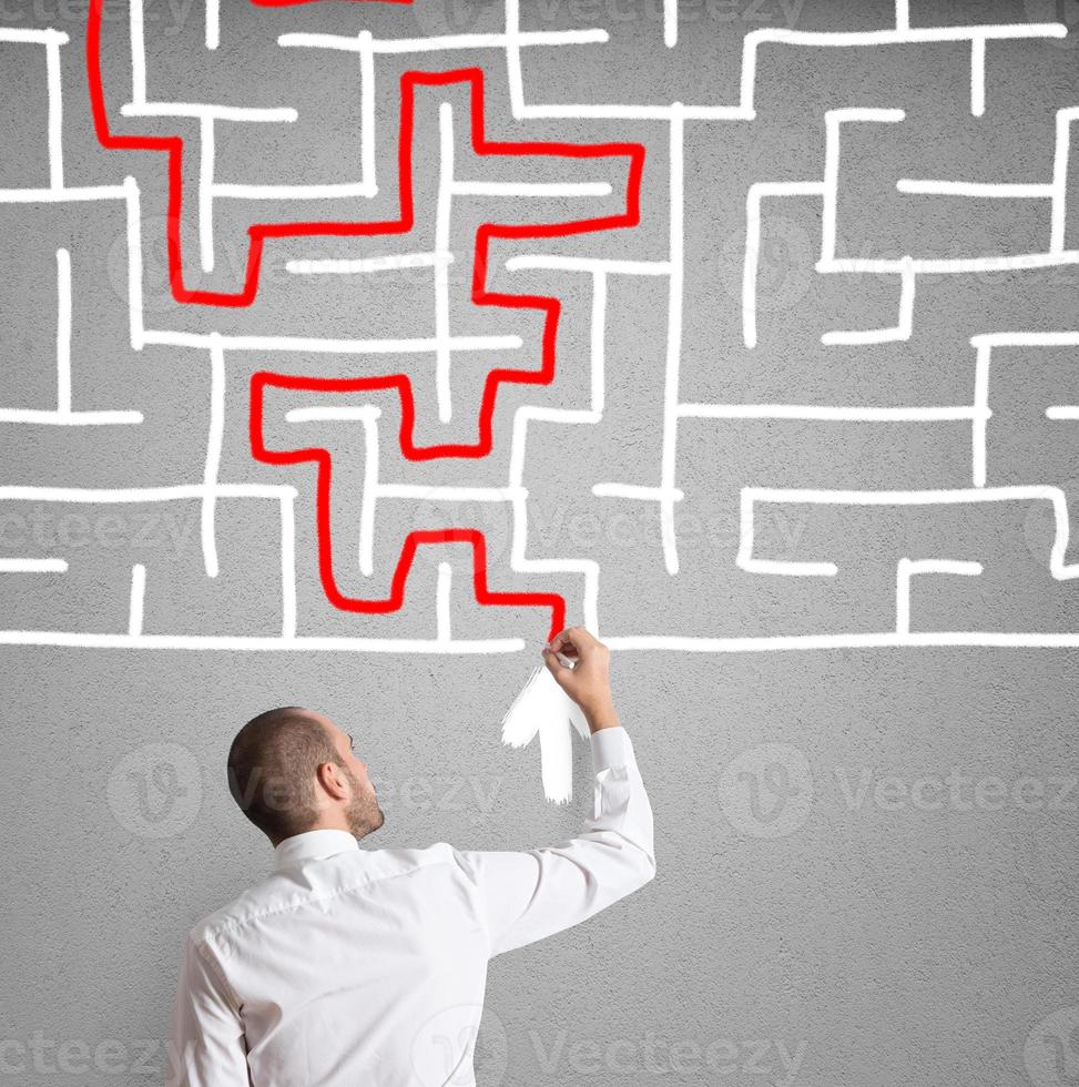Finding the solution photo