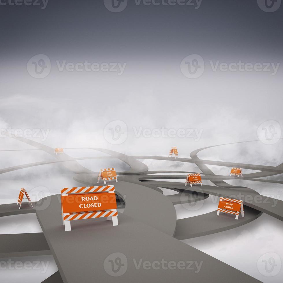 Setback 3d rendering photo