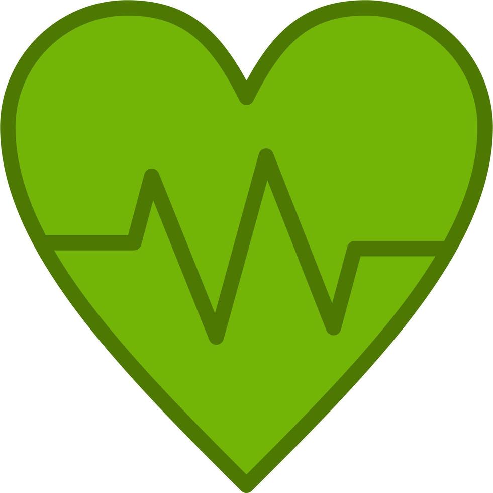 Heart Beat Vector Icon