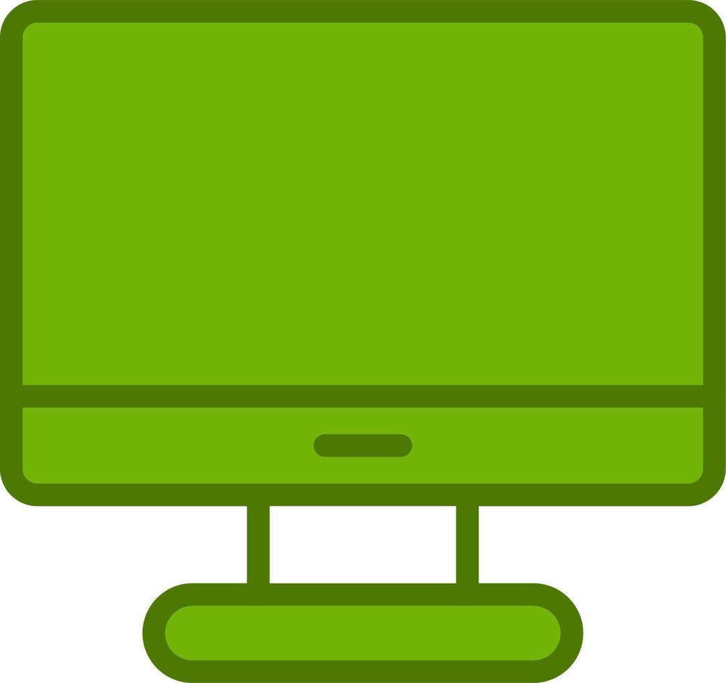 Monitor Vector Icon