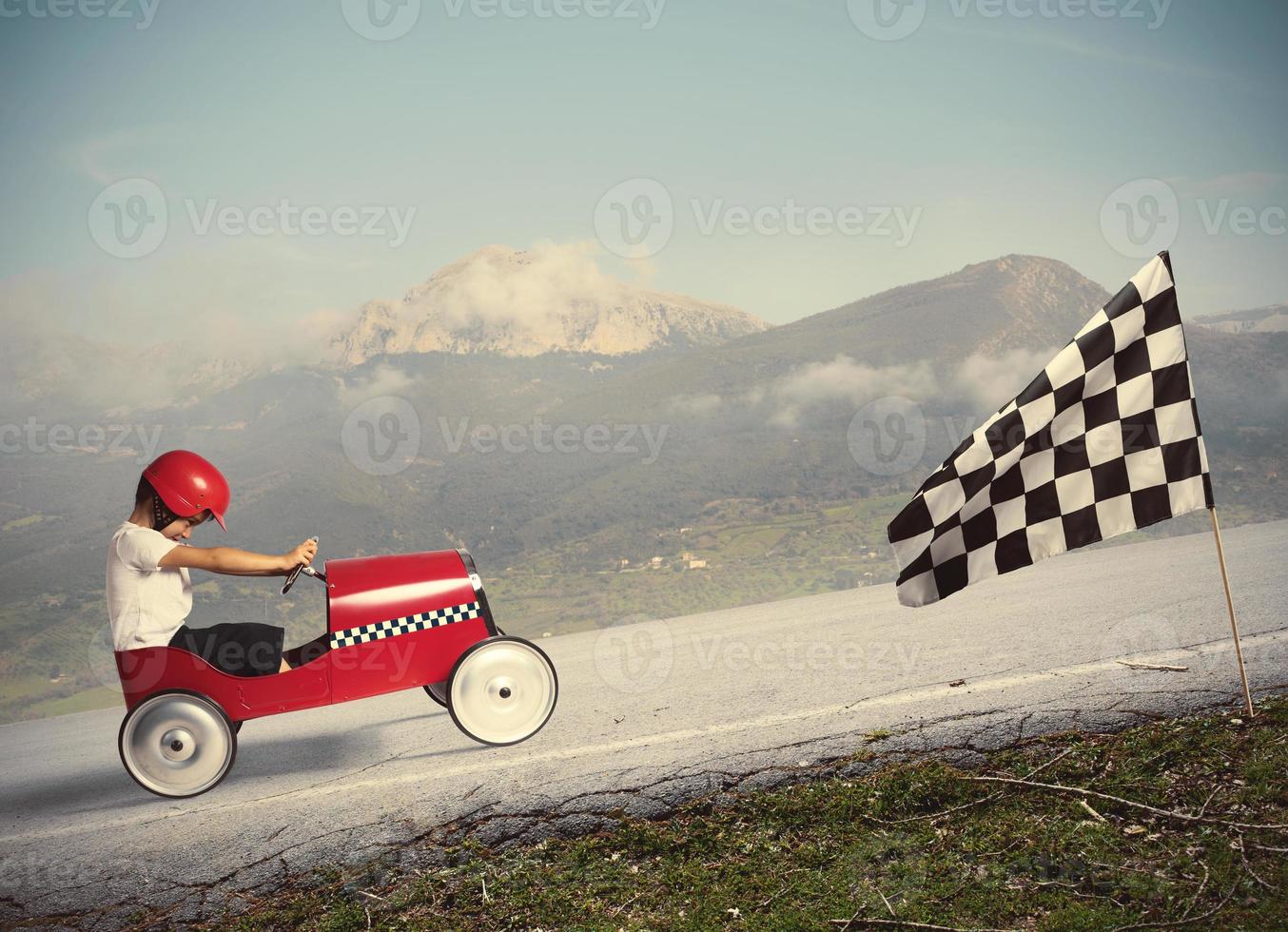 competir con niños coche foto