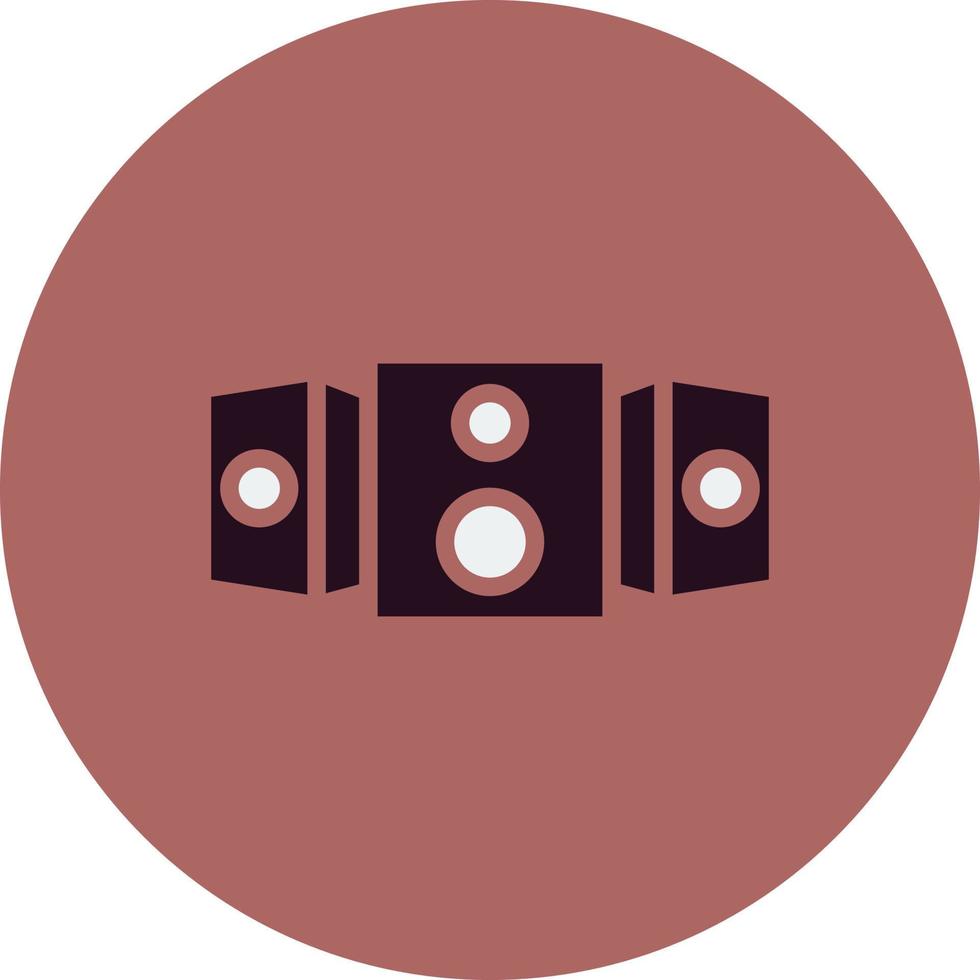 Sound System Vector Icon
