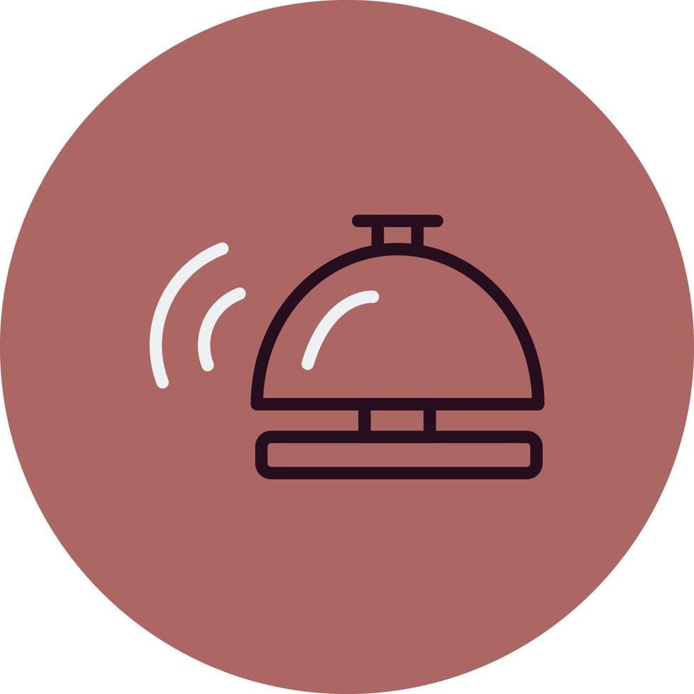 Reception Bell Vector Icon