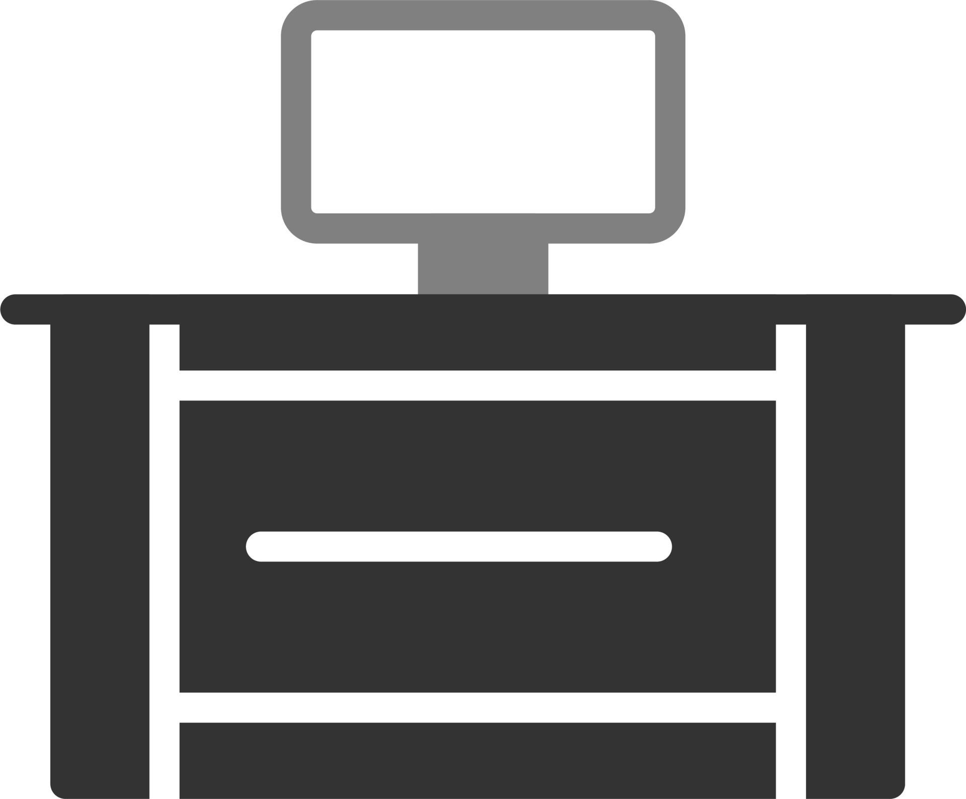 Cash Counter Vector Icon 20725513 Vector Art at Vecteezy