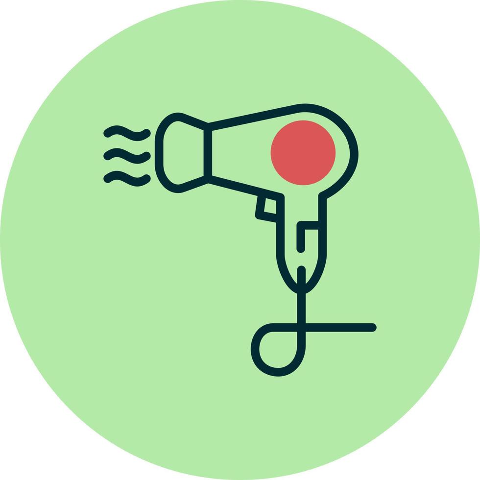 Hair Dryer Vector Icon