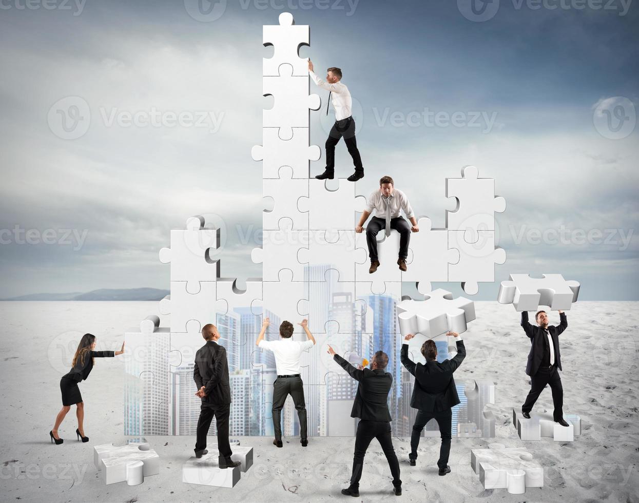 Build the business photo