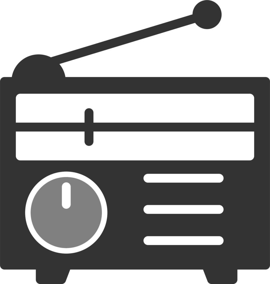 Radio Vector Icon