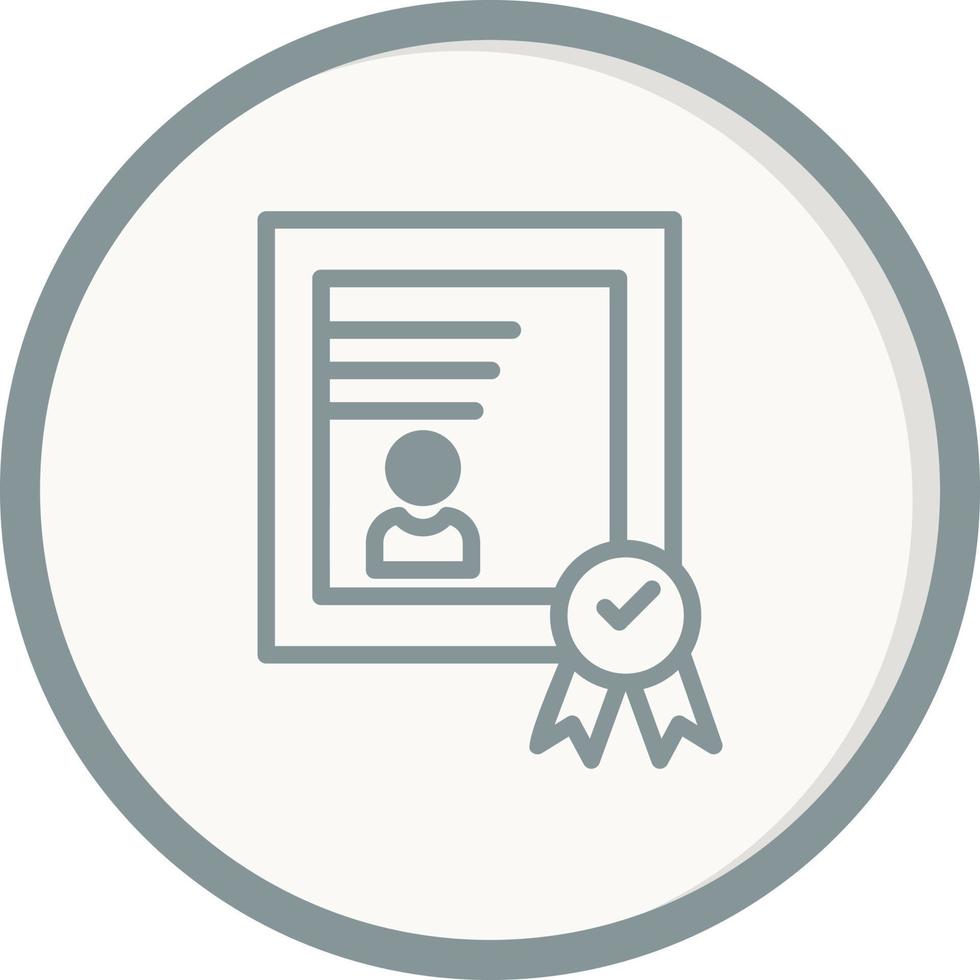 Certificat Vector Icon