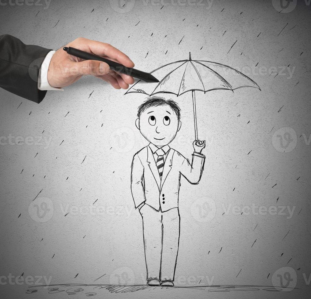 Concept of protection photo