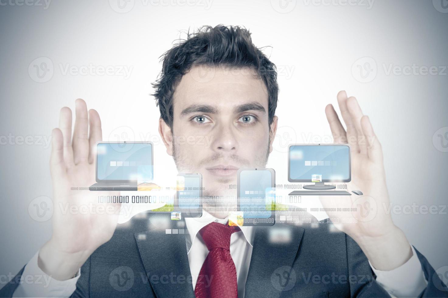 Cloud compute concept photo