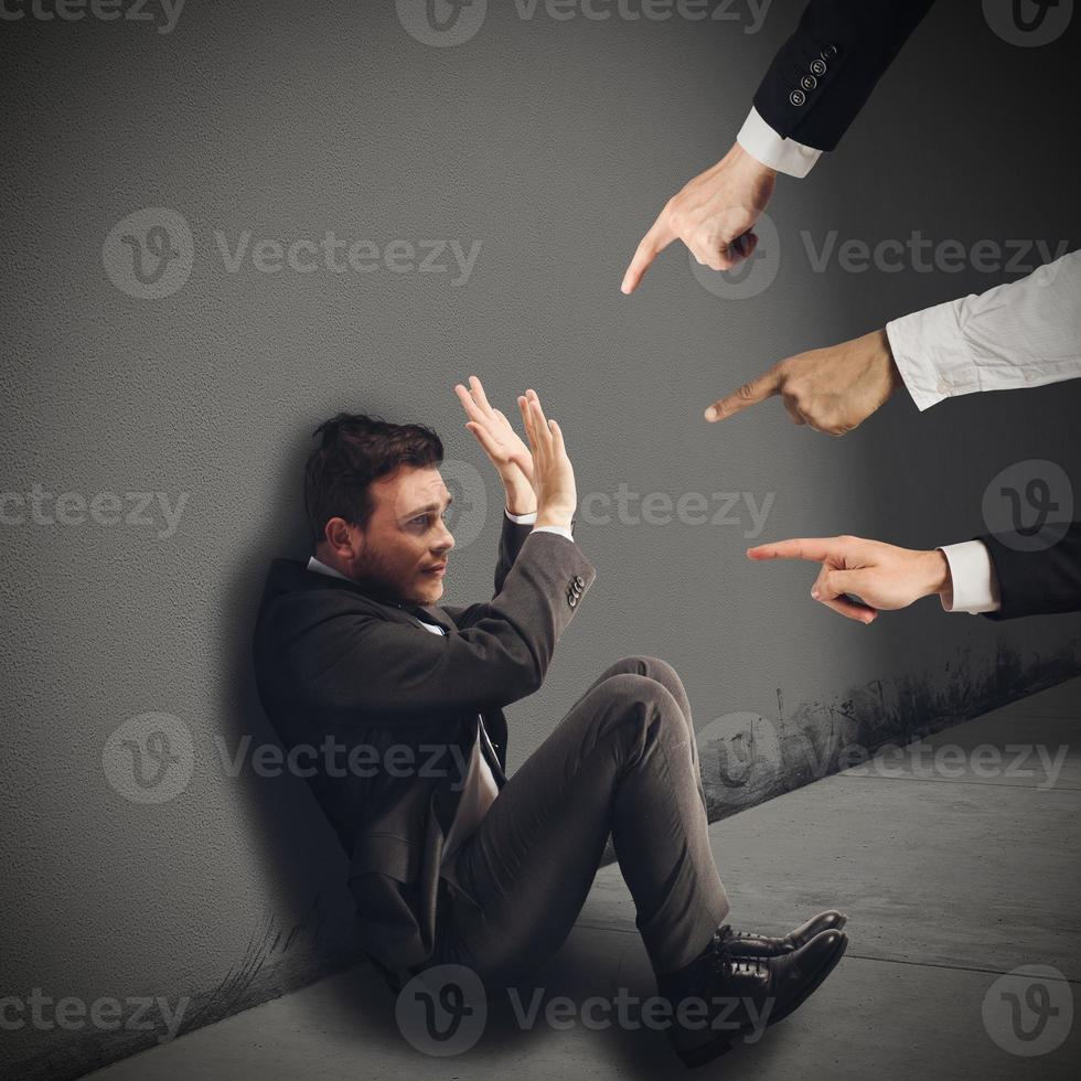 Businessman blamed unfairly photo