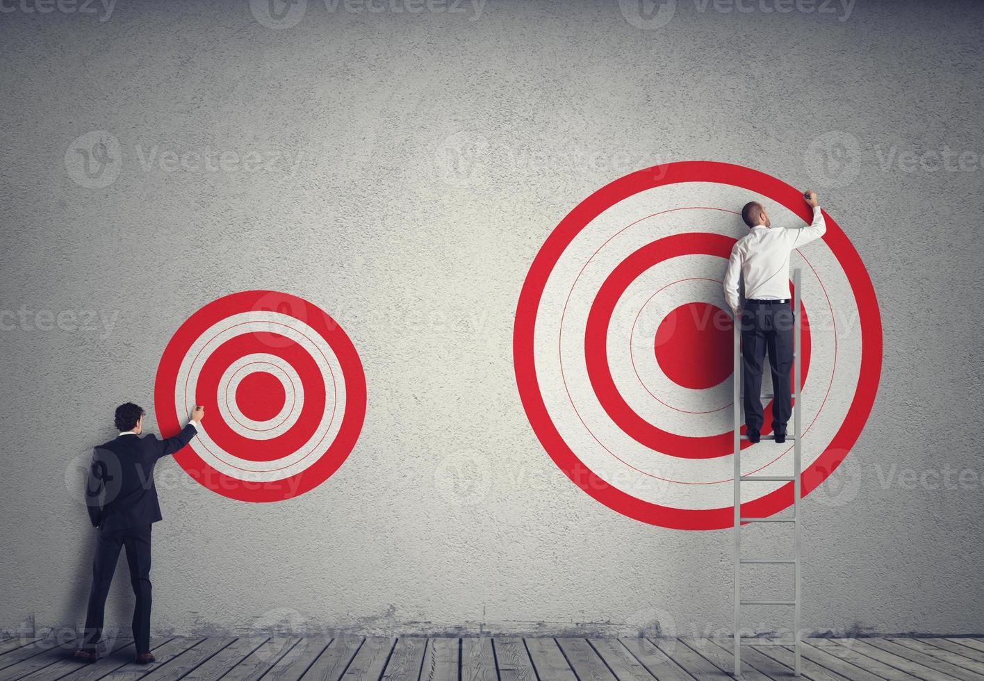 Hitting bigger business target photo