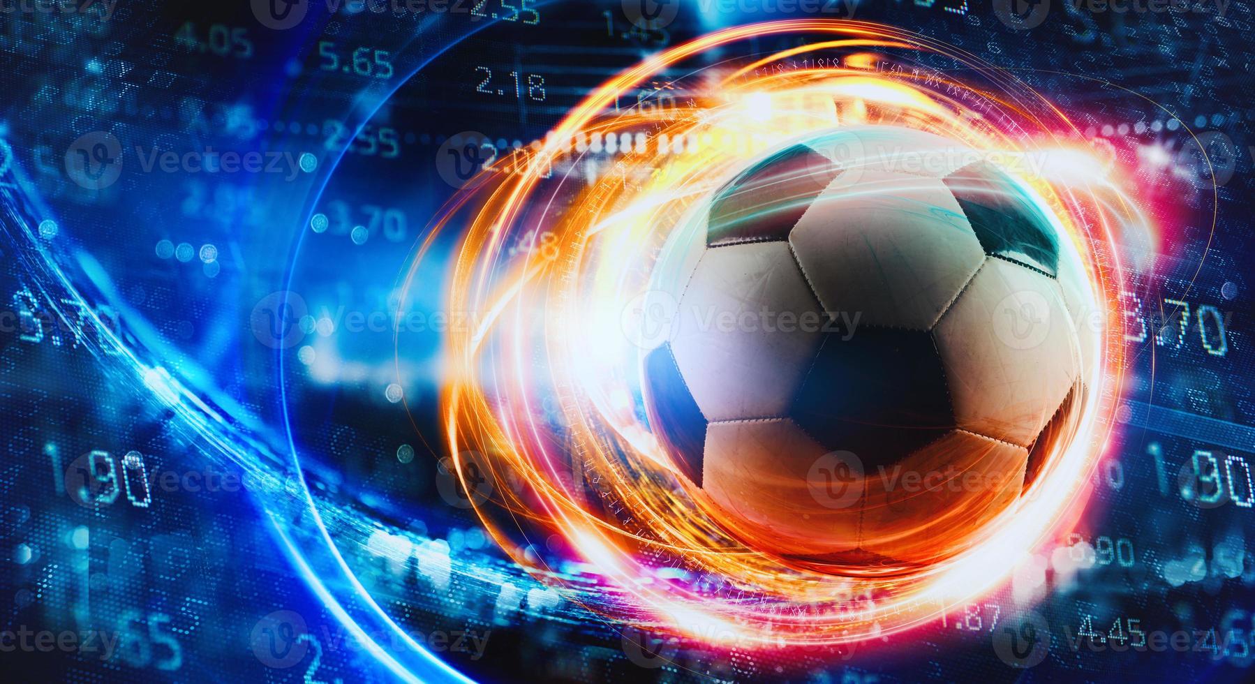 Online bet and analytics and statistics for soccer game 20727652 Stock Photo at Vecteezy