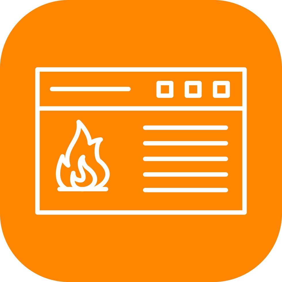 Fire Unique Vector Icon