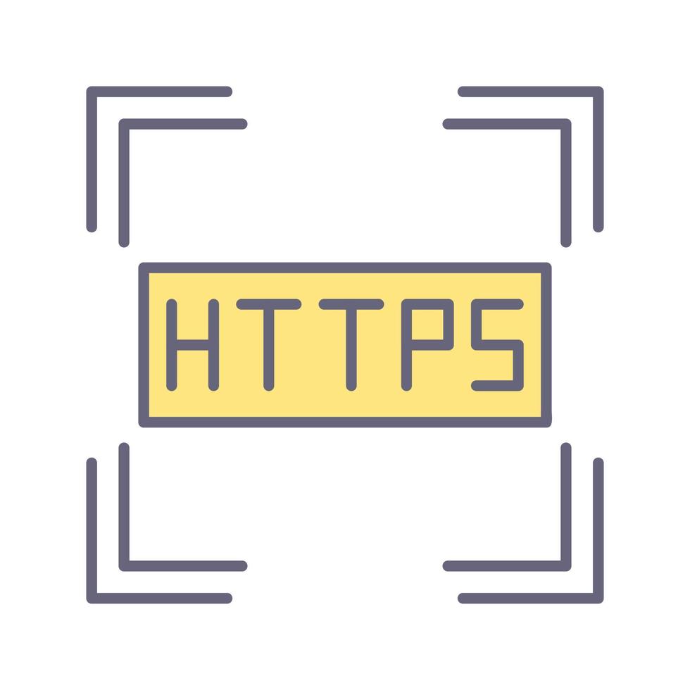 Https Unique Vector Icon