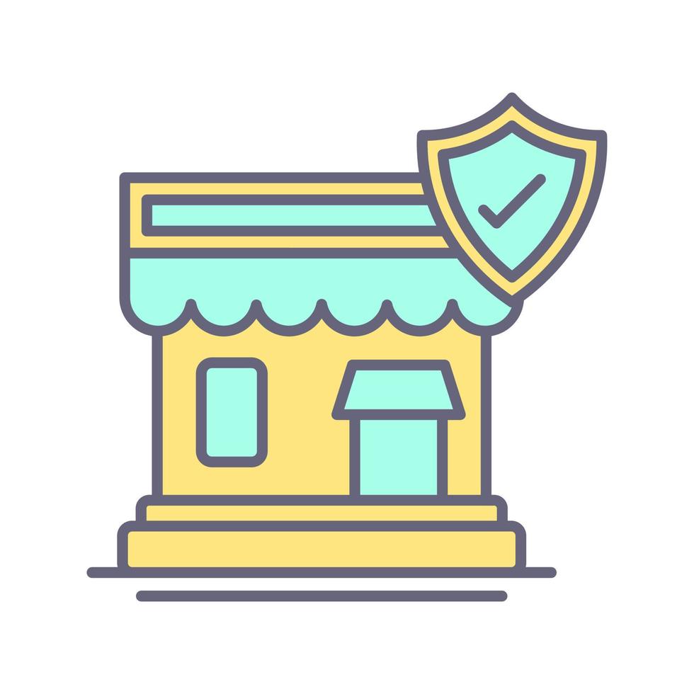 business Insurance Unique Vector Icon