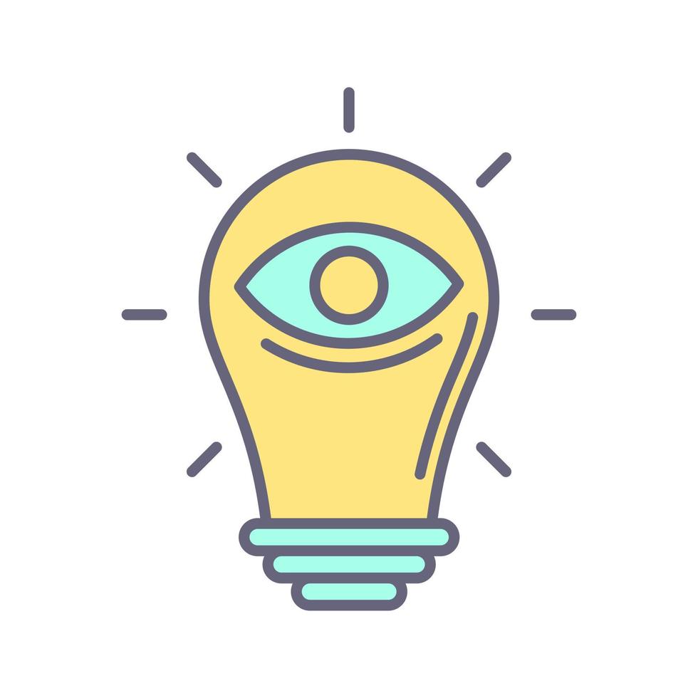 visionary Unique Vector Icon
