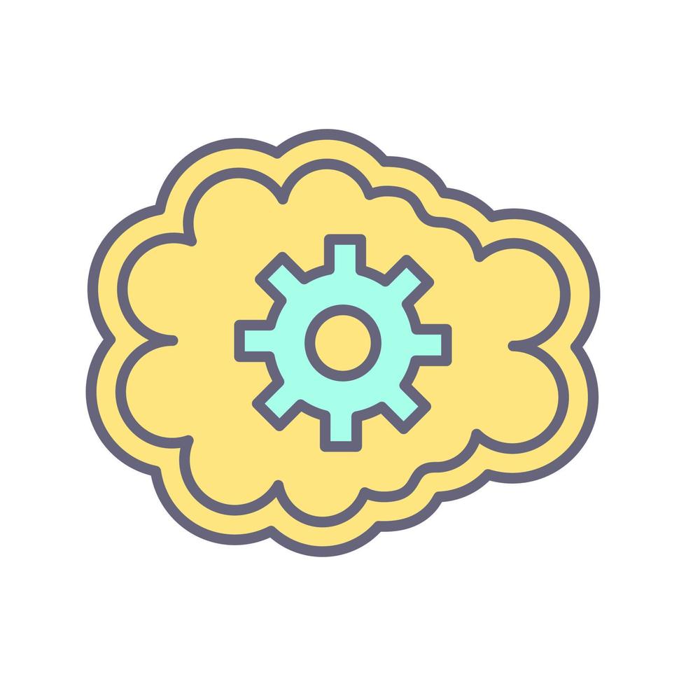 Mental Control Unique Vector Icon