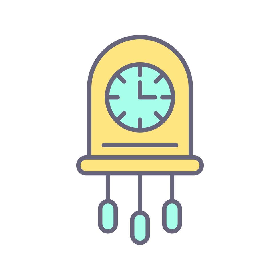 Clock Unique Vector Icon