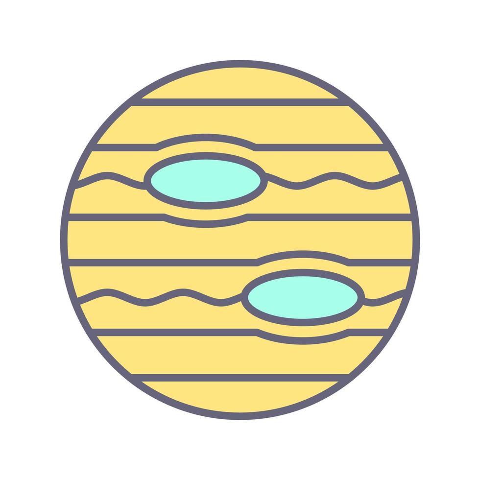 Neptune Unique Vector Icon