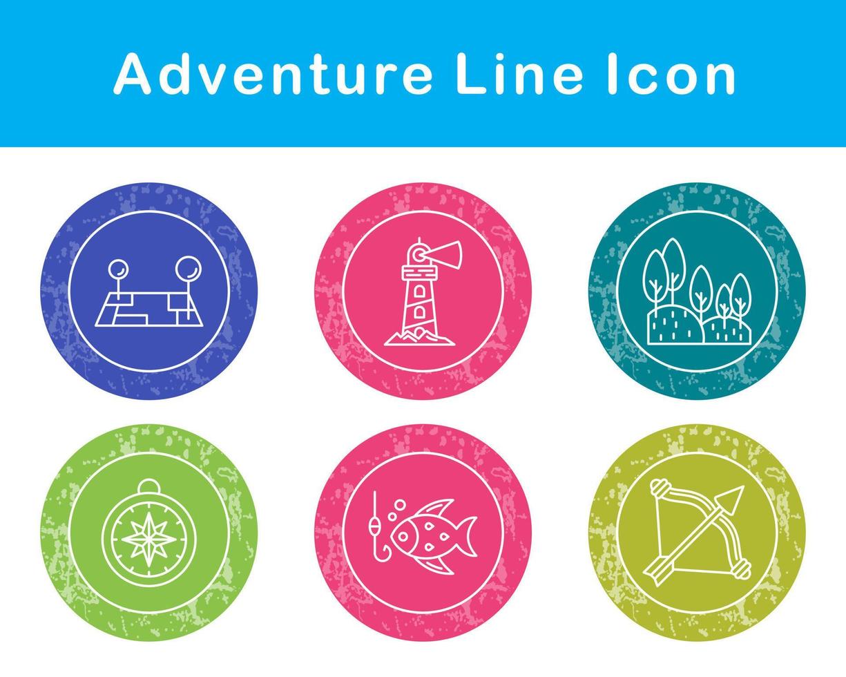 Adventure Vector Icon Set