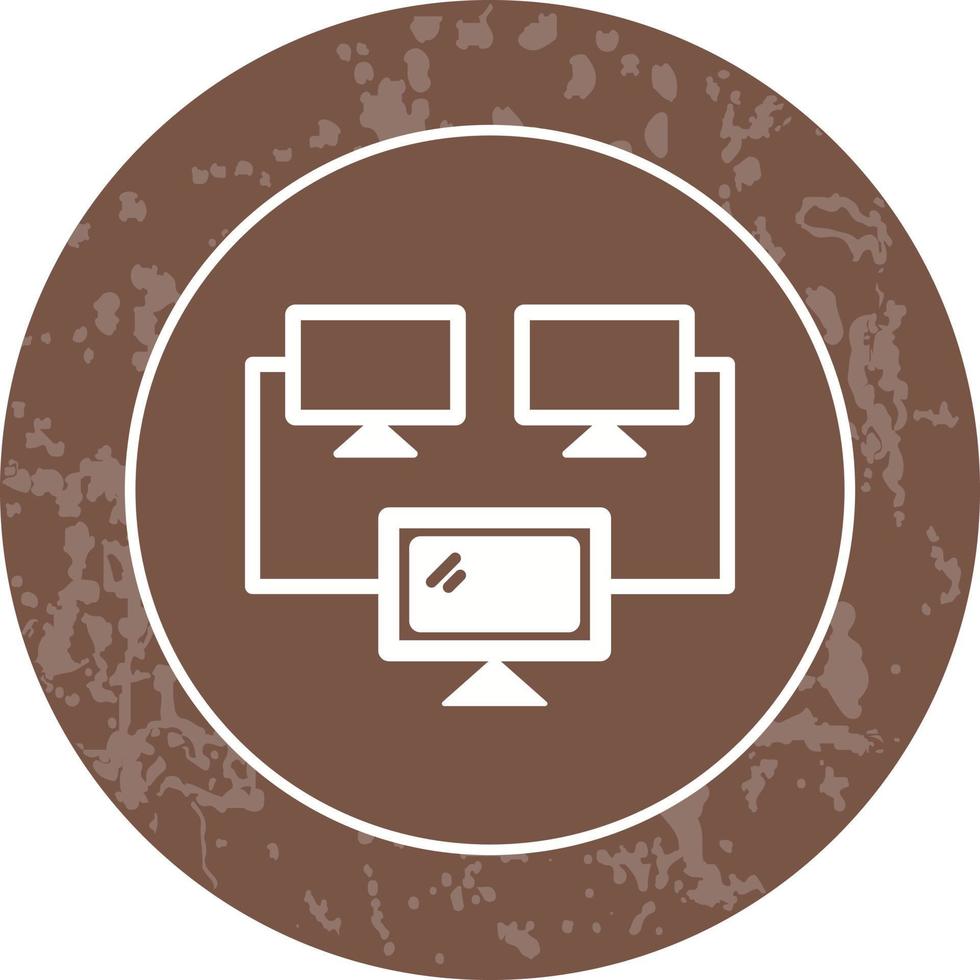 Connected Systems Unique Vector Icon