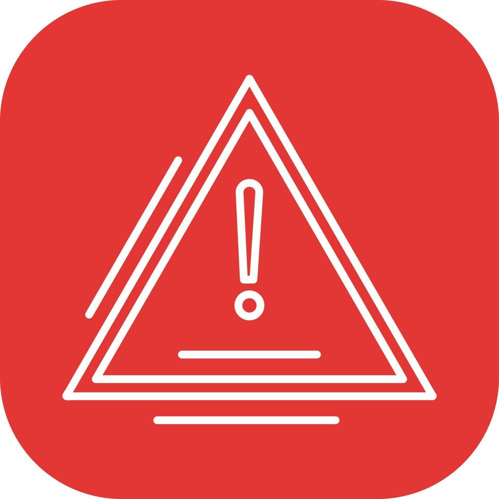 Warning Unique Vector Icon